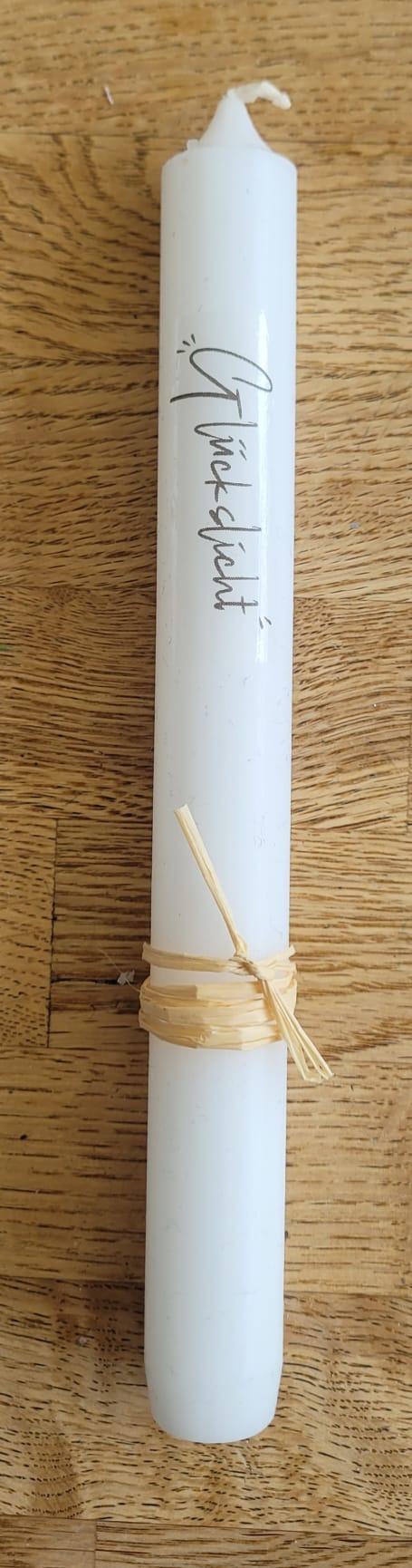 Kerzen zu Kerzenhalter mit Text (verschiedene Varianten)
