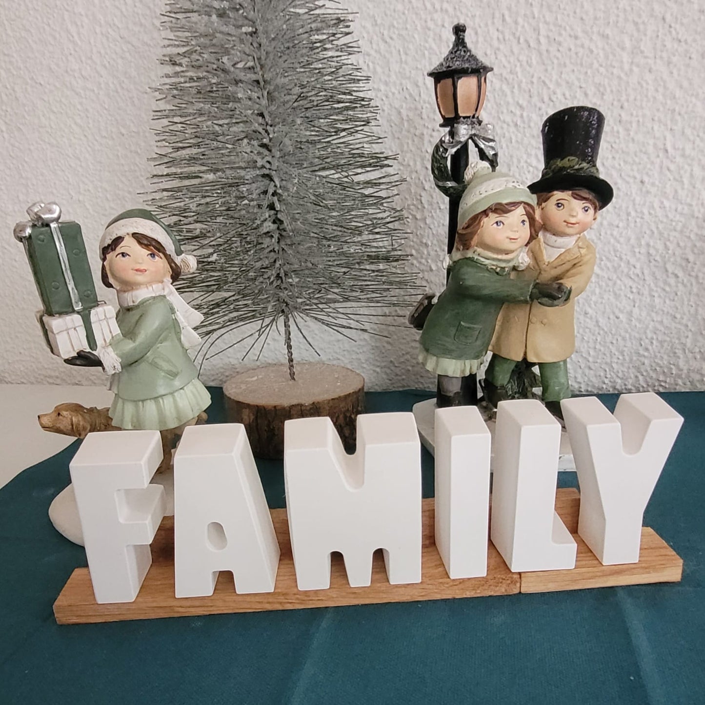 Schriftzüge aus Gips