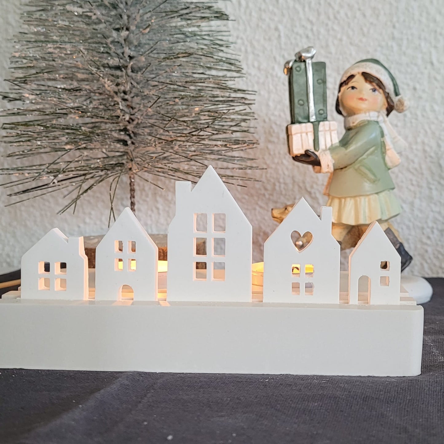 Teelichthalter mit Einschieber (verschiedene Varianten) Weihnachten