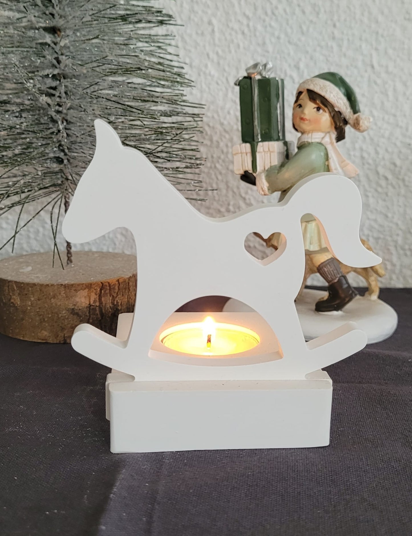 Teelichthalter mit Einschieber (verschiedene Varianten) Weihnachten