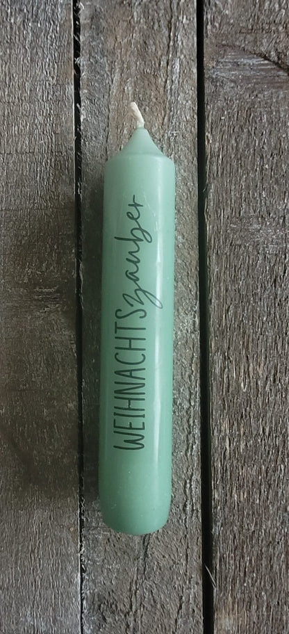 Kerzen klein zu div. Kerzenhalter Weihnachten (verschiedene Texte)