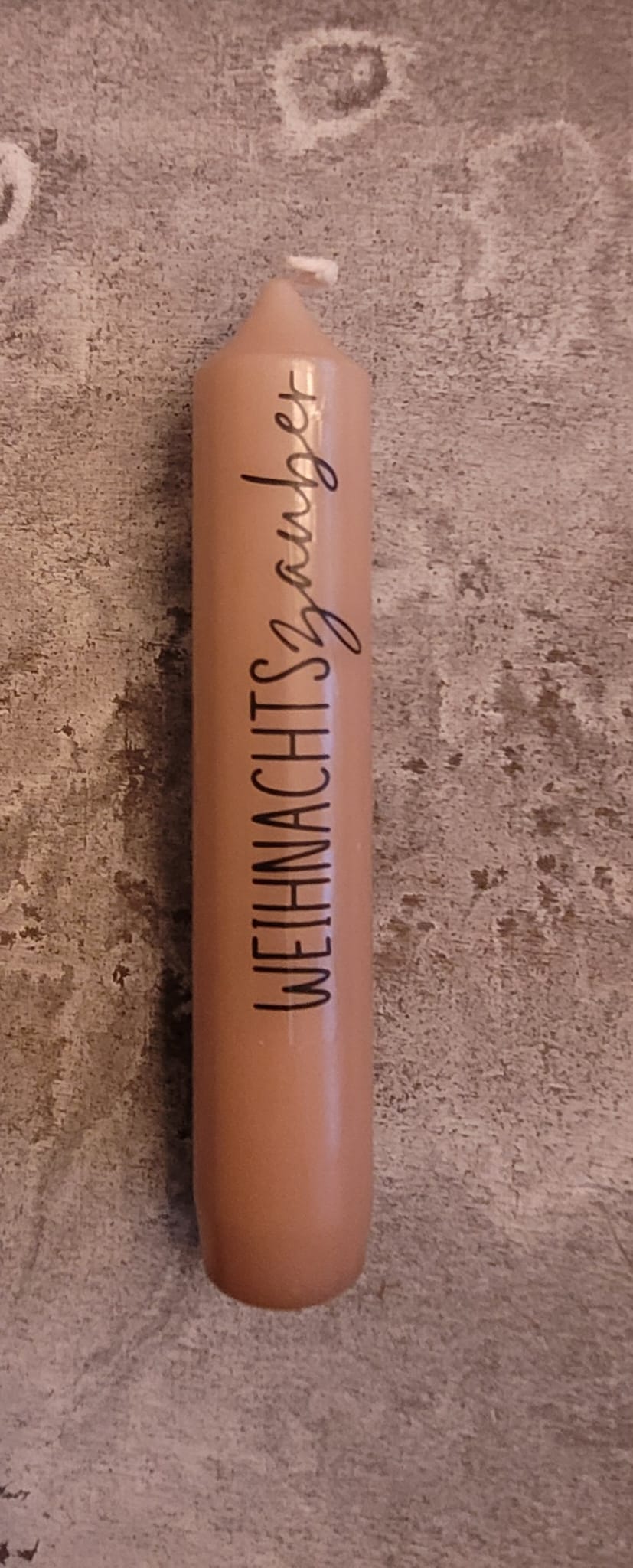 Kerzen klein zu div. Kerzenhalter Weihnachten (verschiedene Texte)