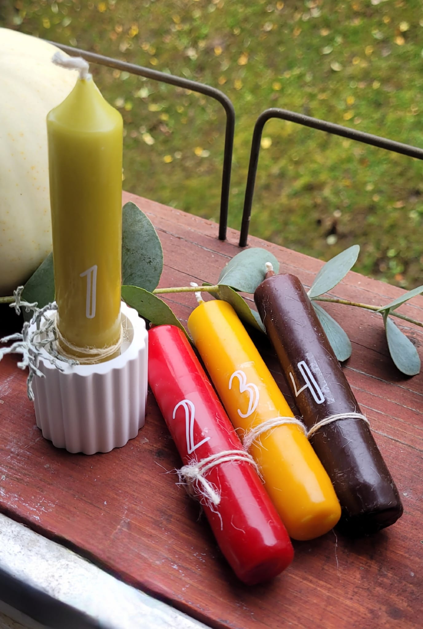 Adventskranz to go (verschiedene Varianten)