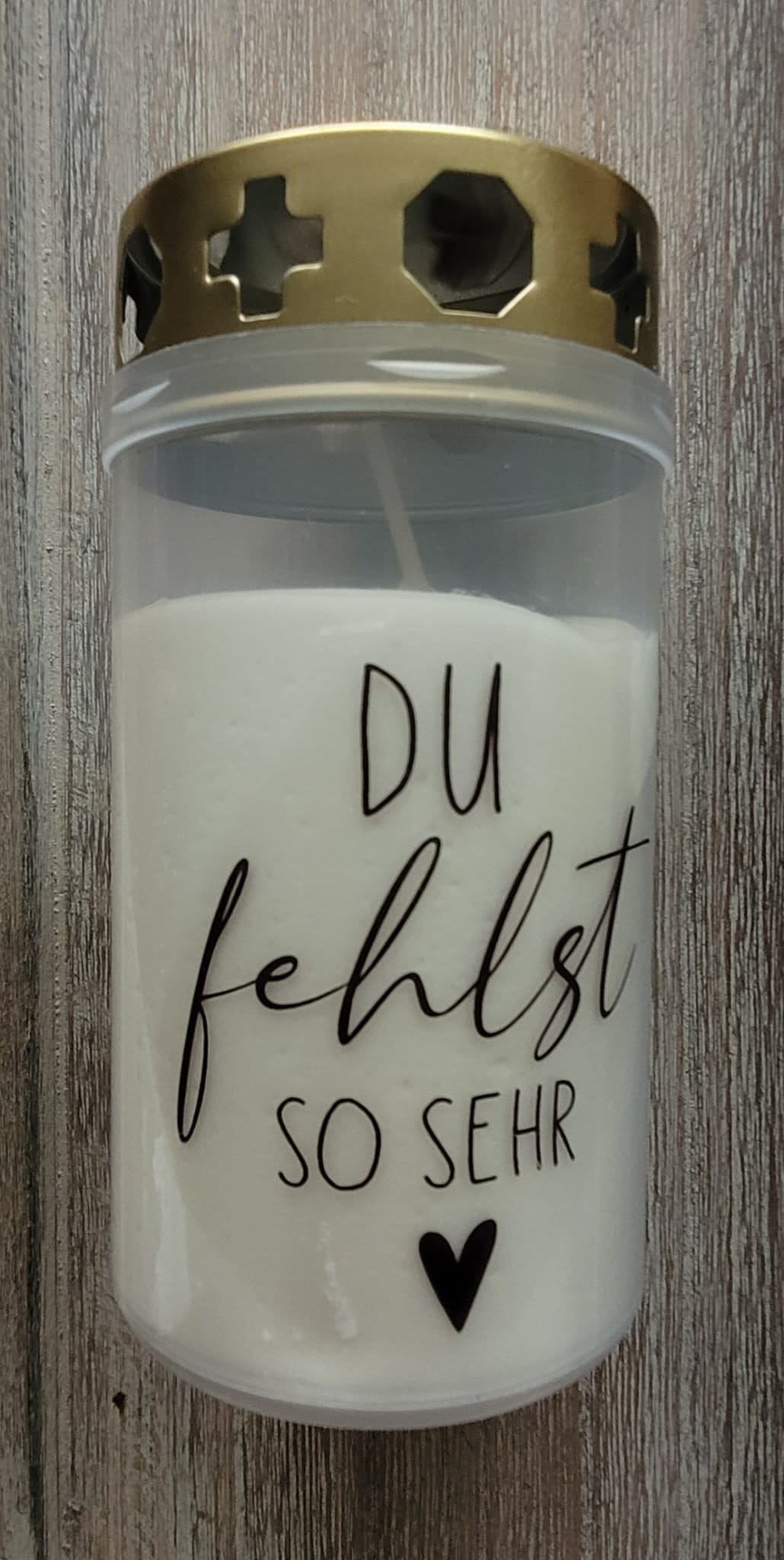 Trauer-Grab-Kerzen (verschiedene Varianten)