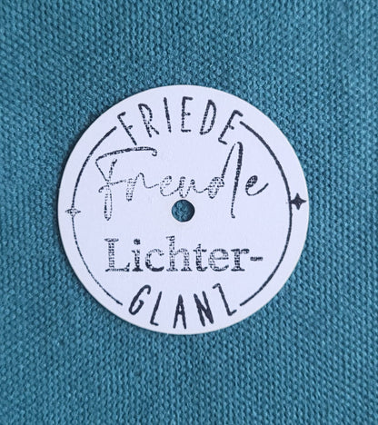 Teelicht mit Botschaft «Advent» (verschiedene Varianten)