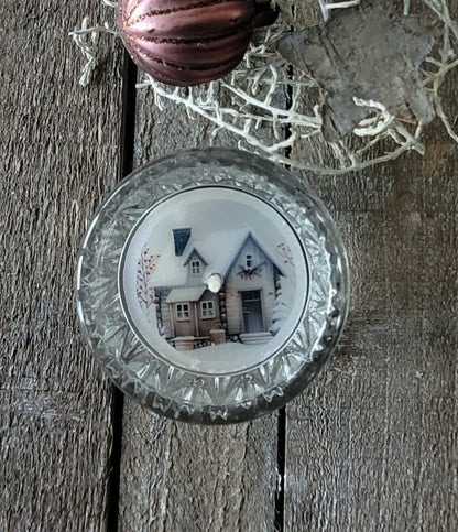 Weihnachtliches Teelicht