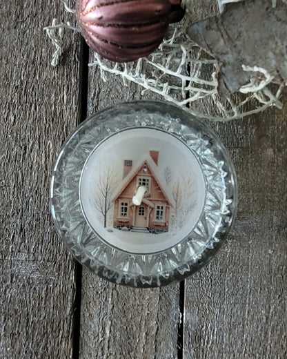 Weihnachtliches Teelicht