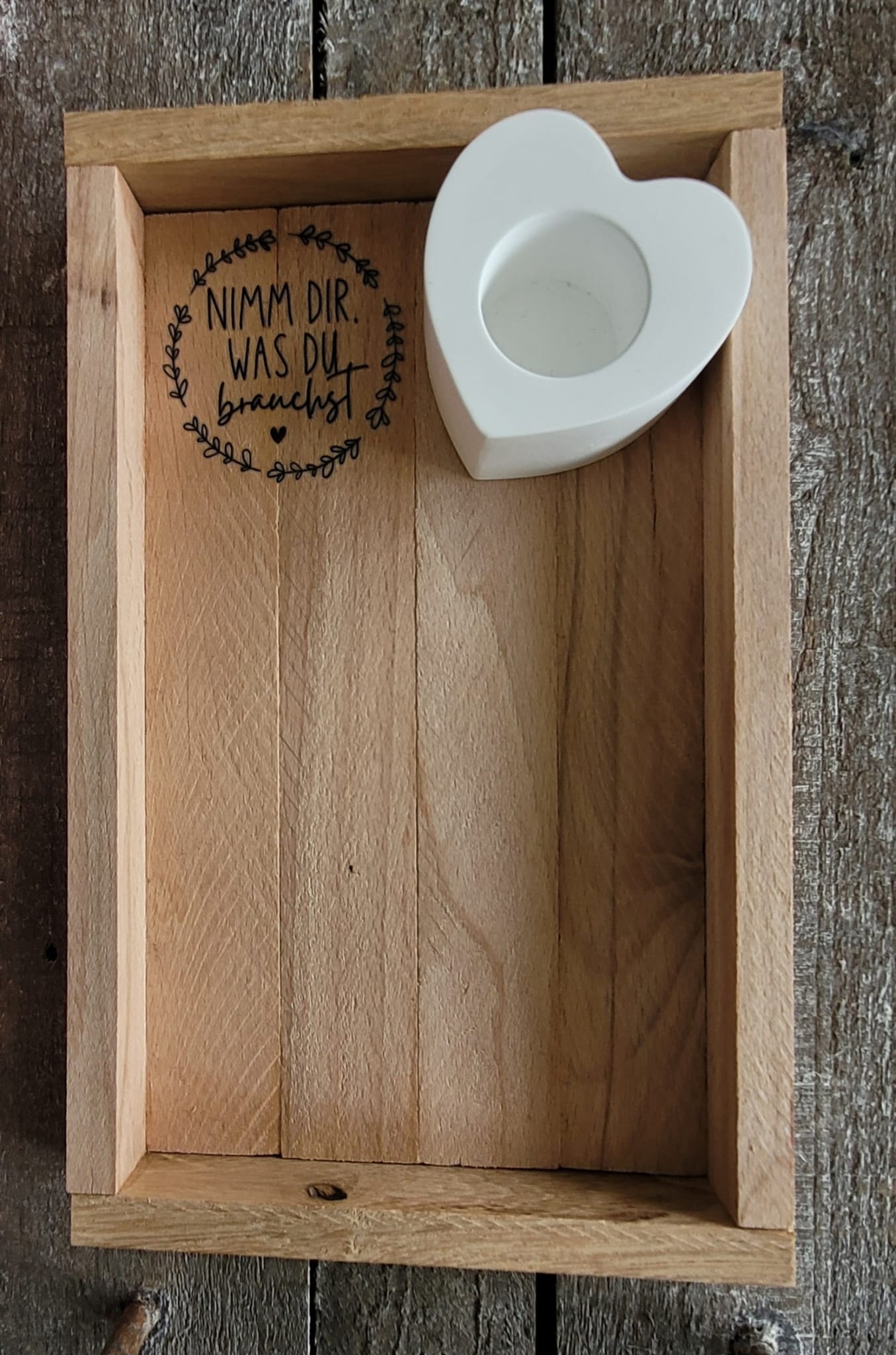 Nimm dir was du brauchst (verschiedene Varianten)