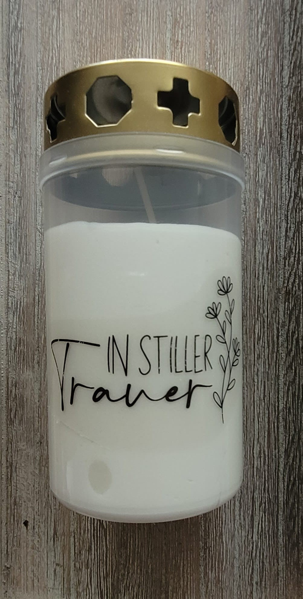 Trauer-Grab-Kerzen (verschiedene Varianten)