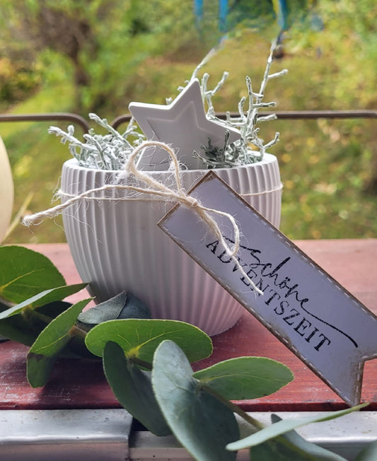 Kerzenhalterschale mit Rillen (verschiedene Varianten)