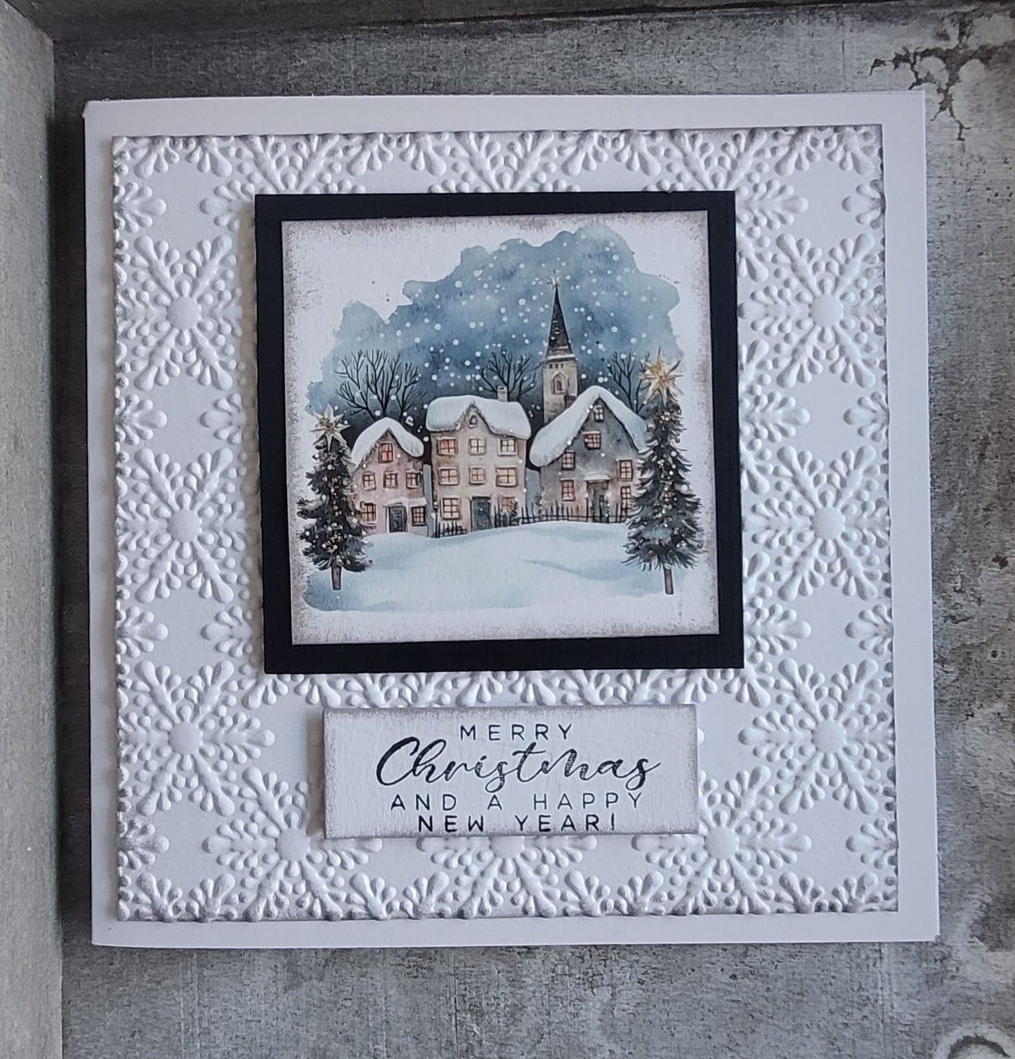 Karte quadratisch Weihnachten (verschiedene Varianten)