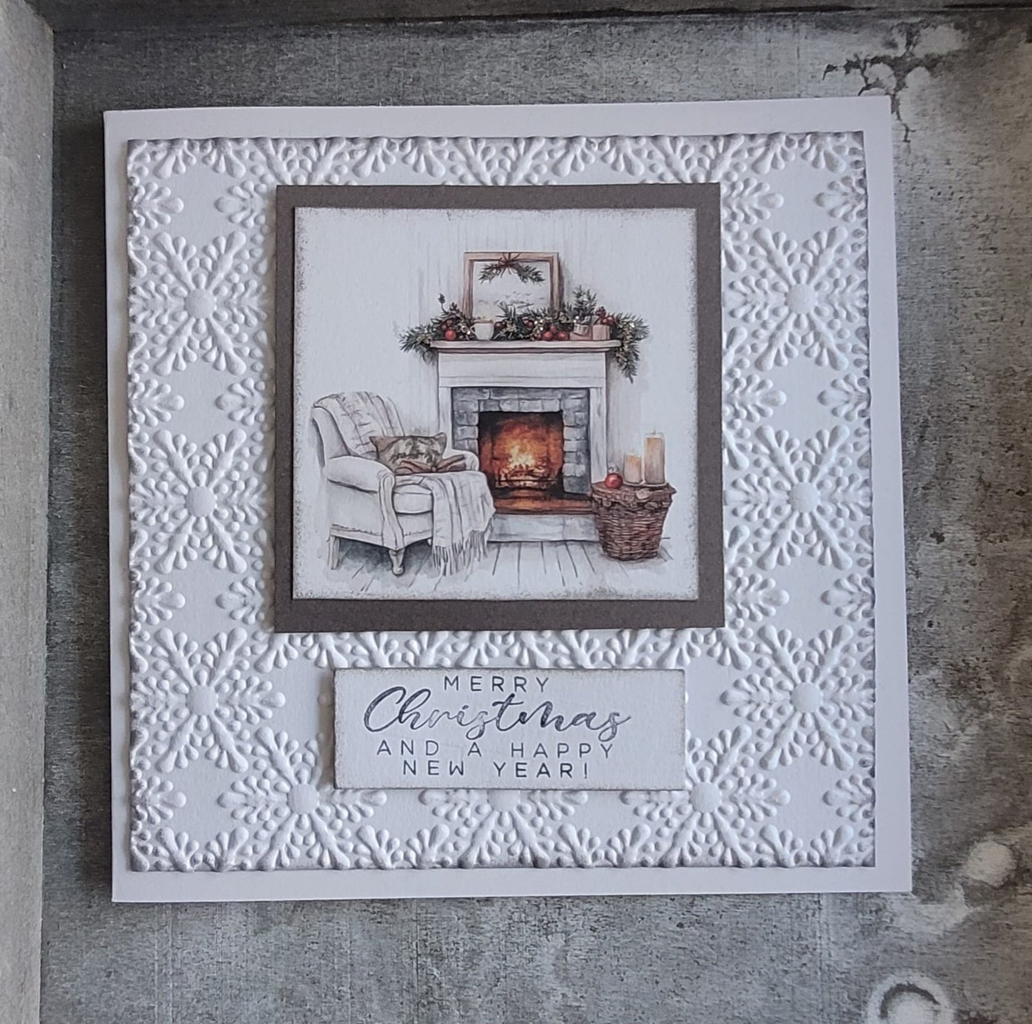 Karte quadratisch Weihnachten (verschiedene Varianten)