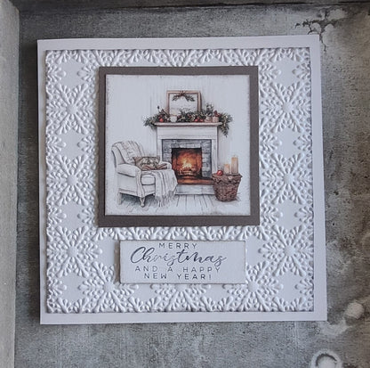 Karte quadratisch Weihnachten (verschiedene Varianten)