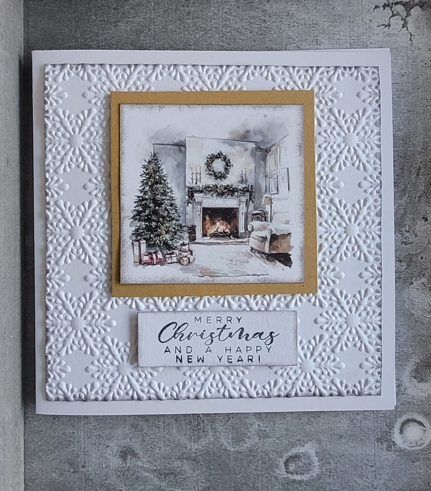 Karte quadratisch Weihnachten (verschiedene Varianten)