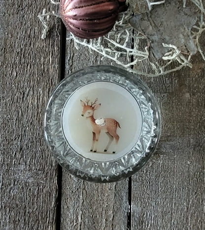 Weihnachtliches Teelicht