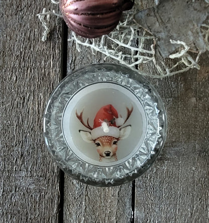 Weihnachtliches Teelicht