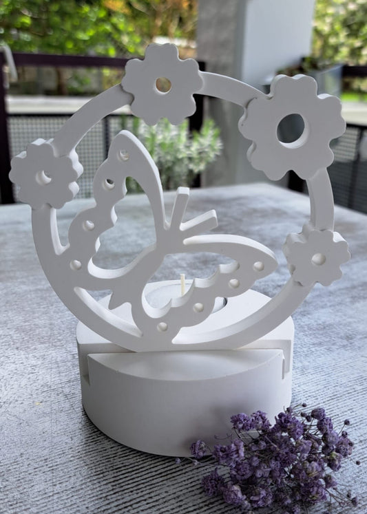 Teelichthalter / Einschieber  (verschiedene Varianten) durchs Jahr