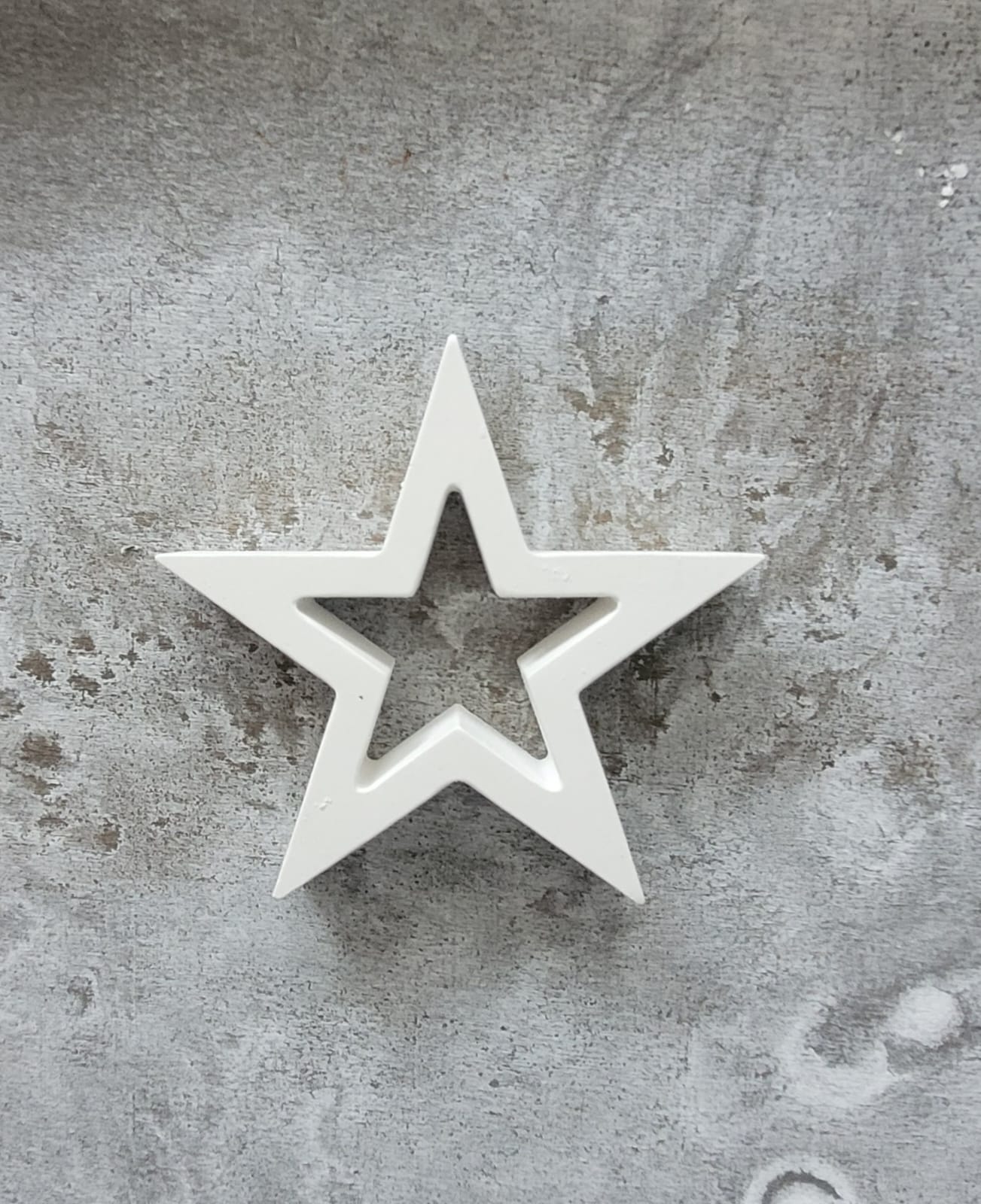 Gips-Stern (verschiedene Grössen)