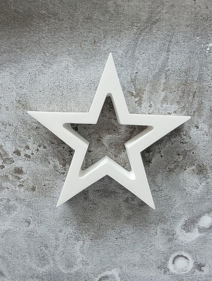 Gips-Stern (verschiedene Grössen)