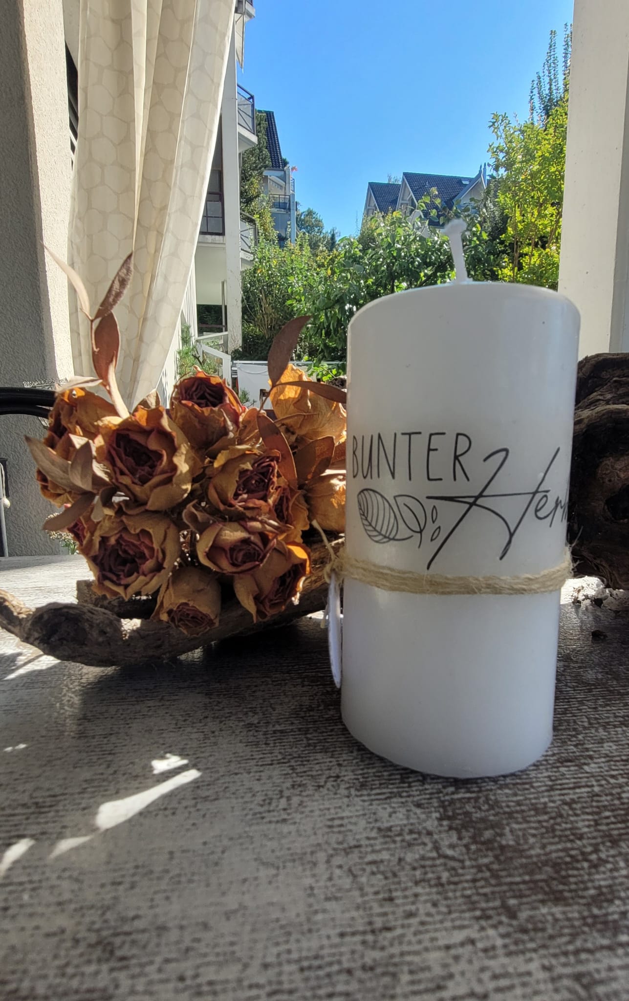 Herbst-Kerzen (verschiedene Varianten)