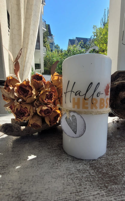 Herbst-Kerzen (verschiedene Varianten)