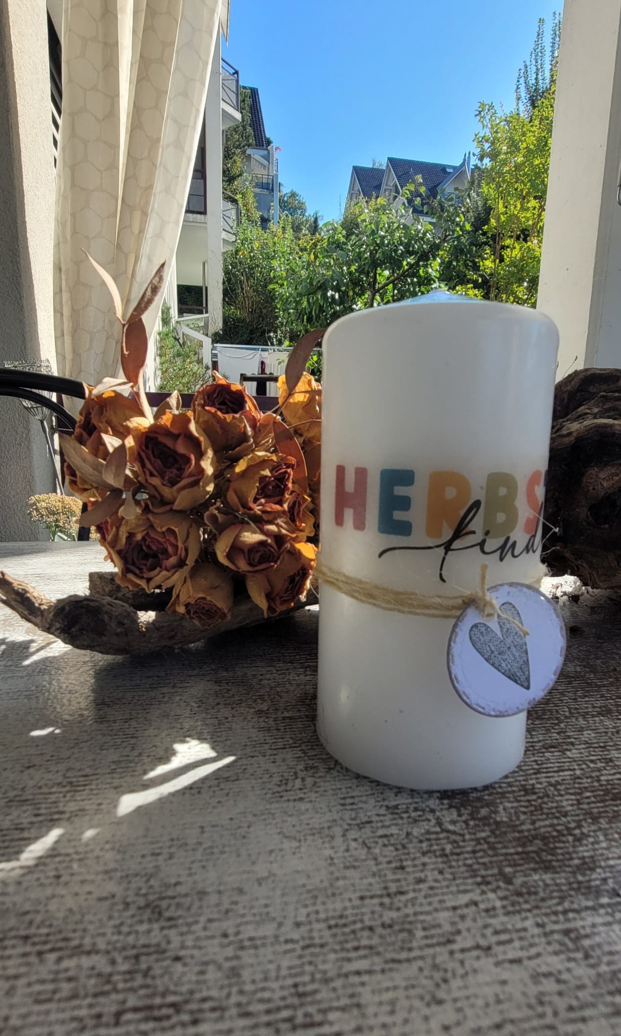 Herbst-Kerzen (verschiedene Varianten)