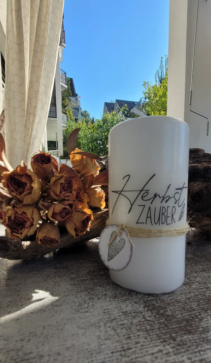 Herbst-Kerzen (verschiedene Varianten)