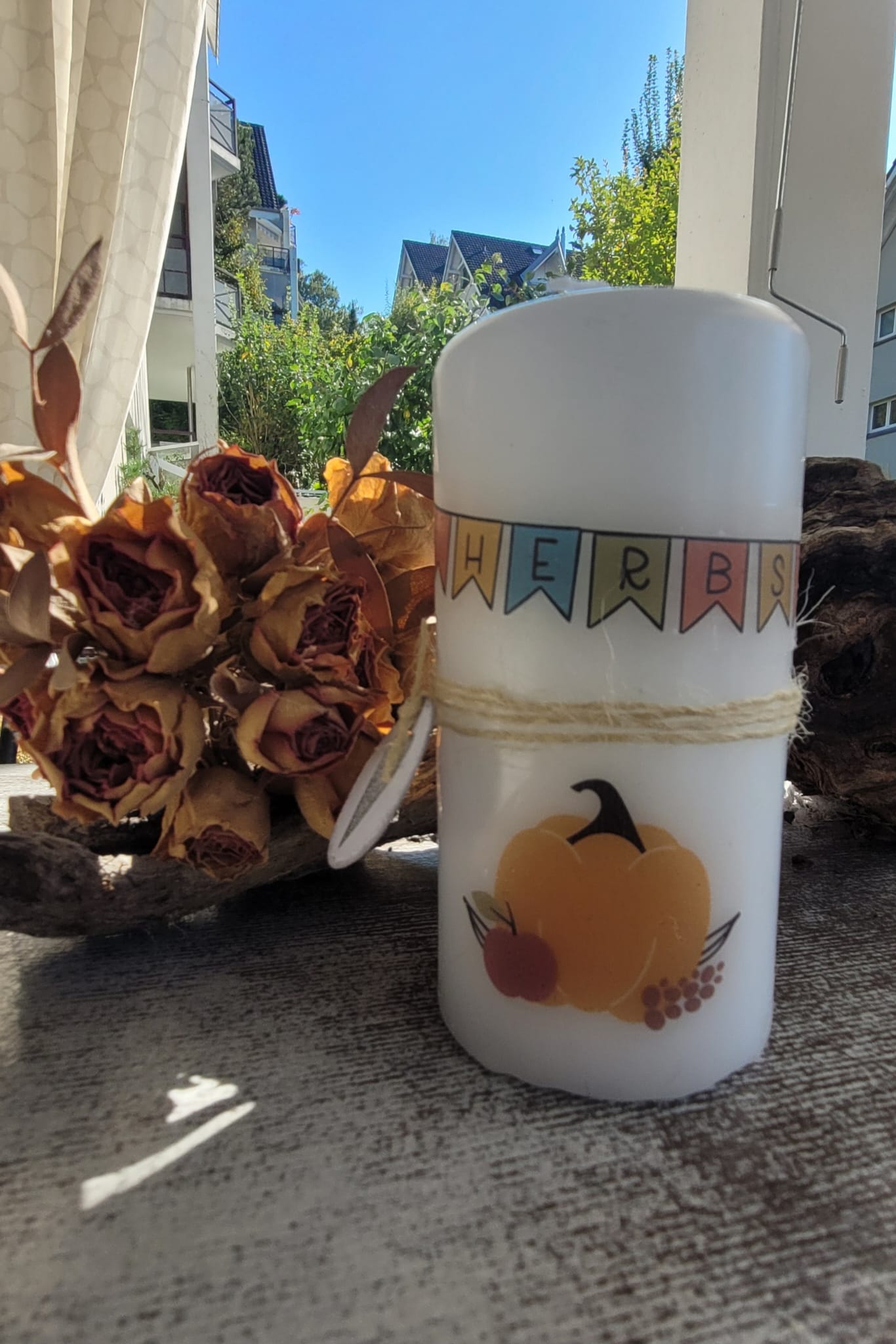 Herbst-Kerzen (verschiedene Varianten)