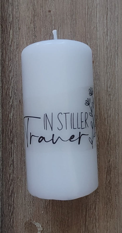 Trauer-Kerzen (verschiedene Varianten)