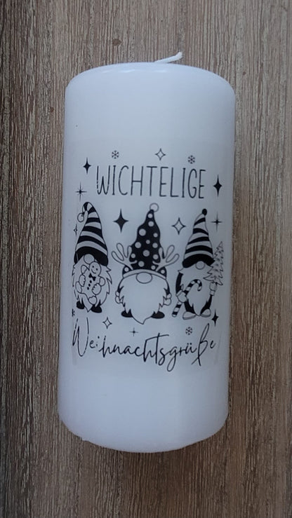 Wichtel-Kerzen (verschiedene Varianten)