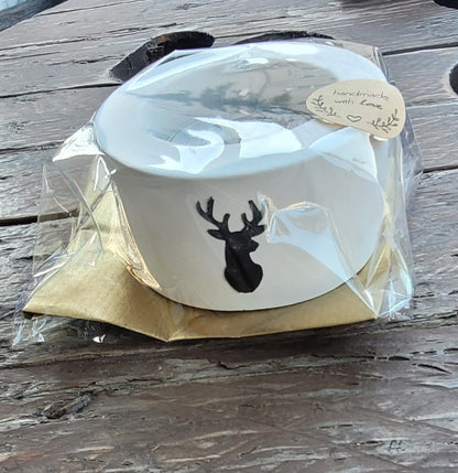 Teelichthalter rund (Weihnachten)