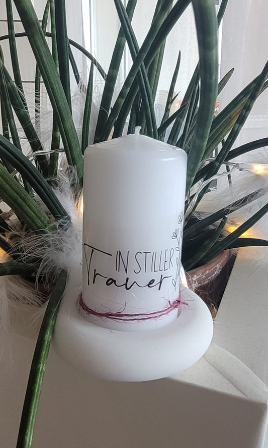 Trauer-Kerzen (verschiedene Varianten)